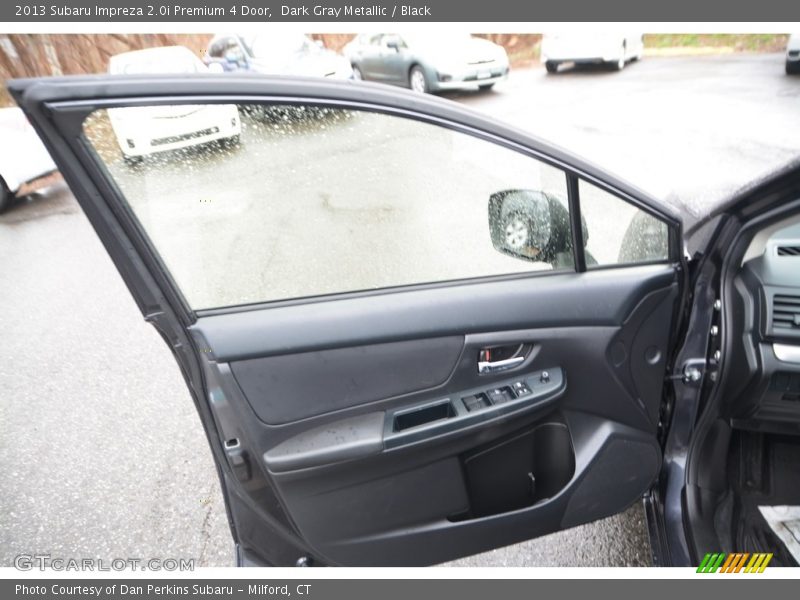 Dark Gray Metallic / Black 2013 Subaru Impreza 2.0i Premium 4 Door