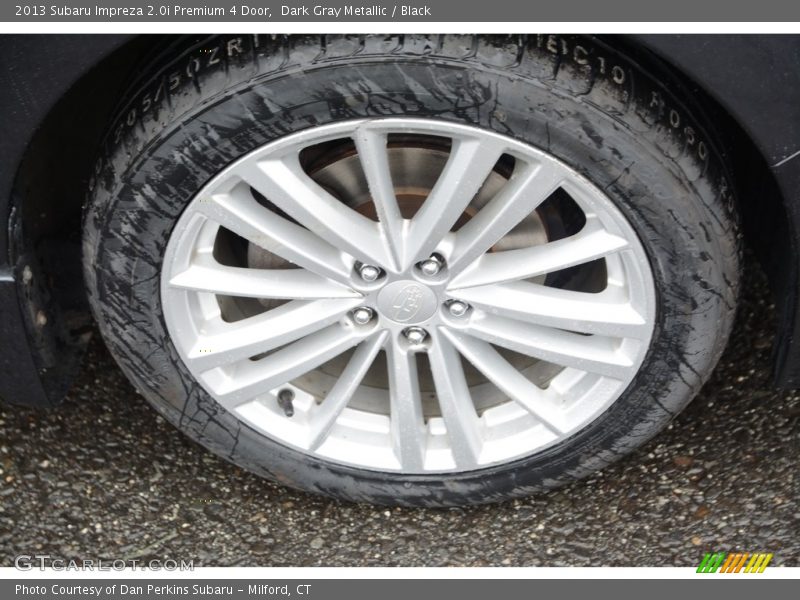 Dark Gray Metallic / Black 2013 Subaru Impreza 2.0i Premium 4 Door