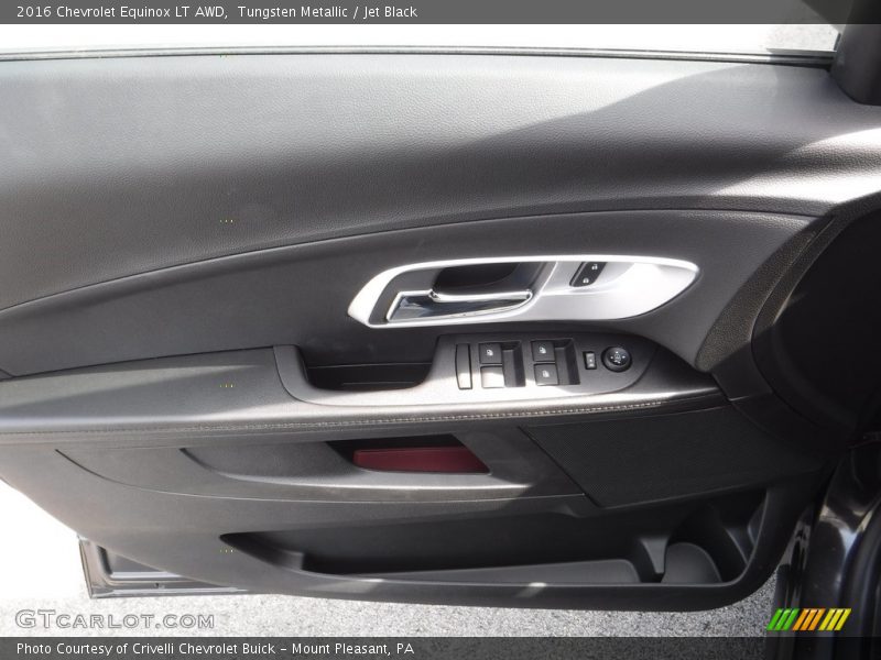 Tungsten Metallic / Jet Black 2016 Chevrolet Equinox LT AWD