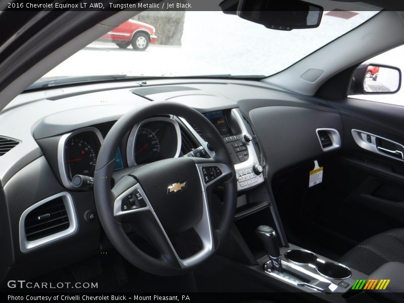 Tungsten Metallic / Jet Black 2016 Chevrolet Equinox LT AWD