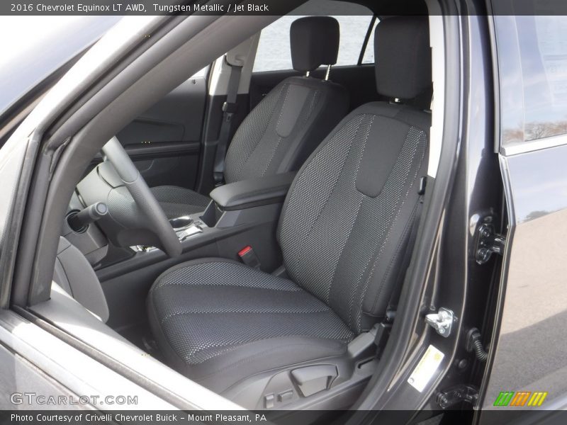 Tungsten Metallic / Jet Black 2016 Chevrolet Equinox LT AWD