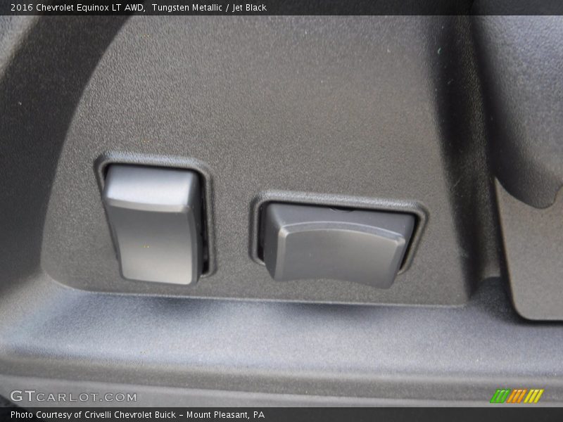 Tungsten Metallic / Jet Black 2016 Chevrolet Equinox LT AWD