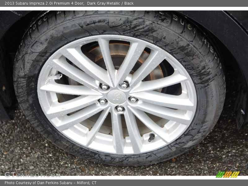 Dark Gray Metallic / Black 2013 Subaru Impreza 2.0i Premium 4 Door