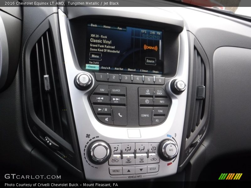 Tungsten Metallic / Jet Black 2016 Chevrolet Equinox LT AWD