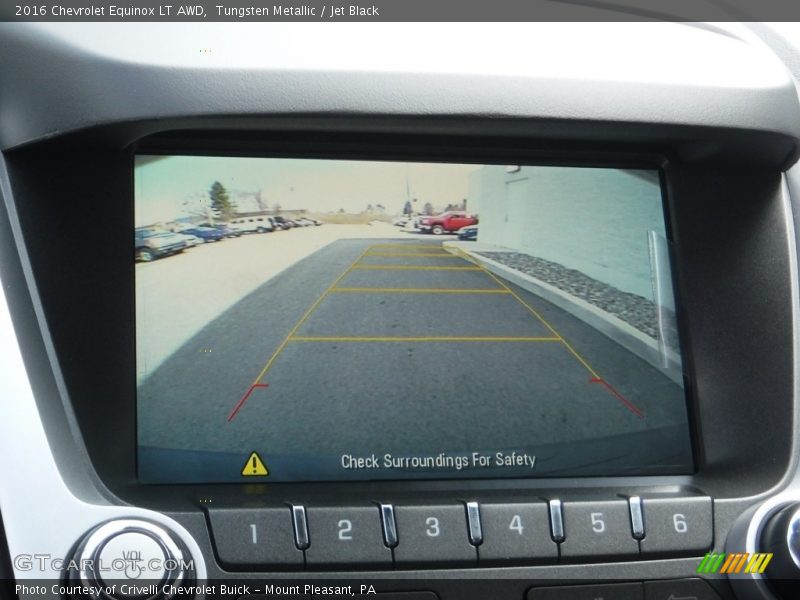 Tungsten Metallic / Jet Black 2016 Chevrolet Equinox LT AWD
