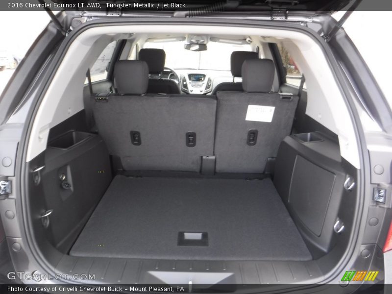 Tungsten Metallic / Jet Black 2016 Chevrolet Equinox LT AWD