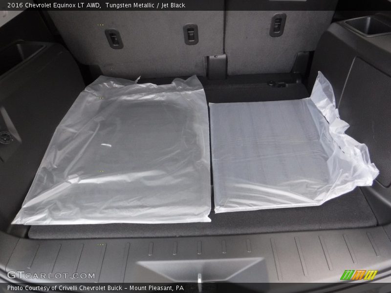 Tungsten Metallic / Jet Black 2016 Chevrolet Equinox LT AWD
