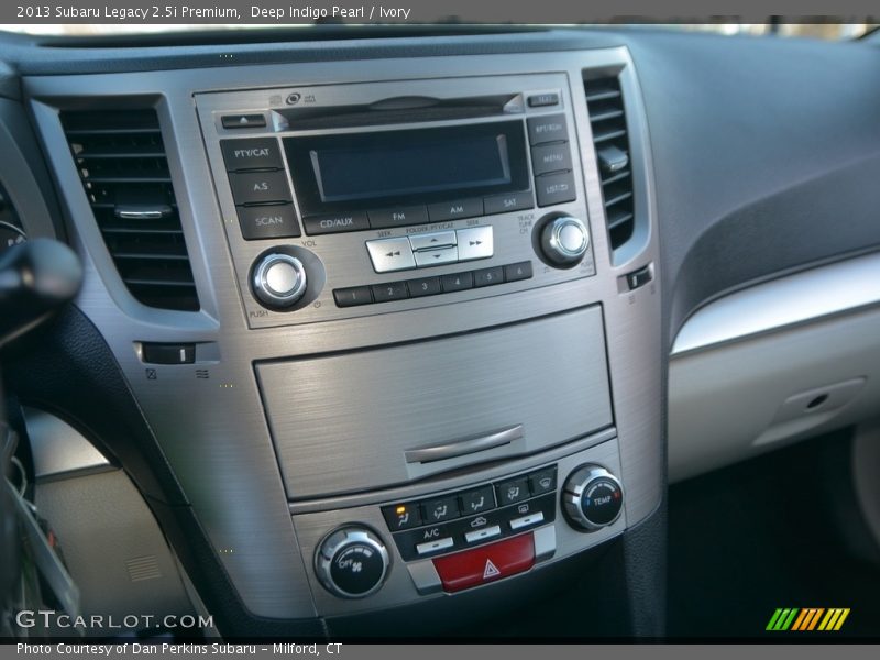 Deep Indigo Pearl / Ivory 2013 Subaru Legacy 2.5i Premium