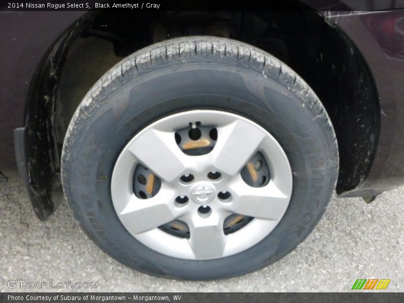 Black Amethyst / Gray 2014 Nissan Rogue Select S