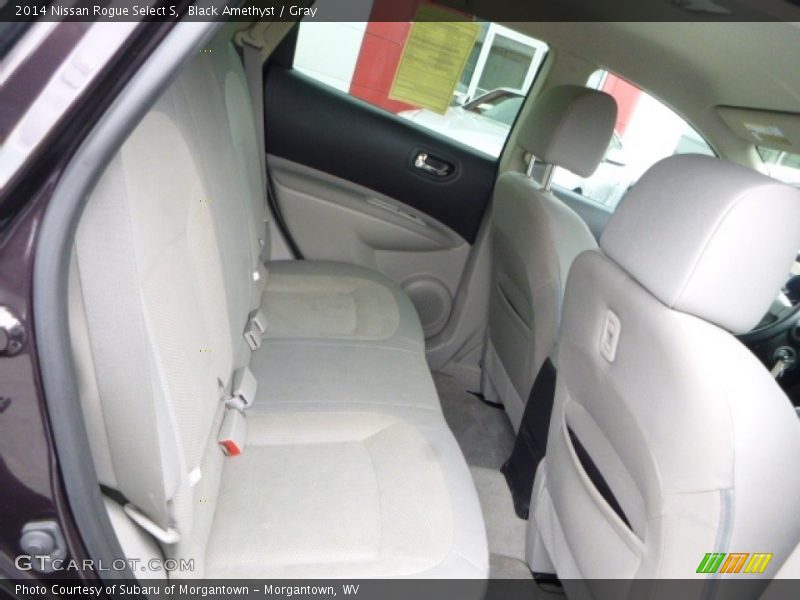 Black Amethyst / Gray 2014 Nissan Rogue Select S