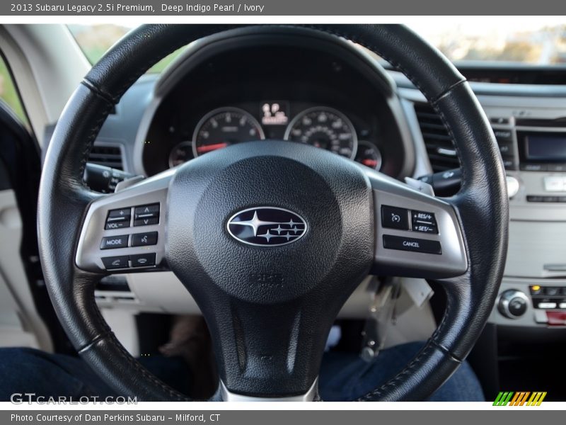 Deep Indigo Pearl / Ivory 2013 Subaru Legacy 2.5i Premium