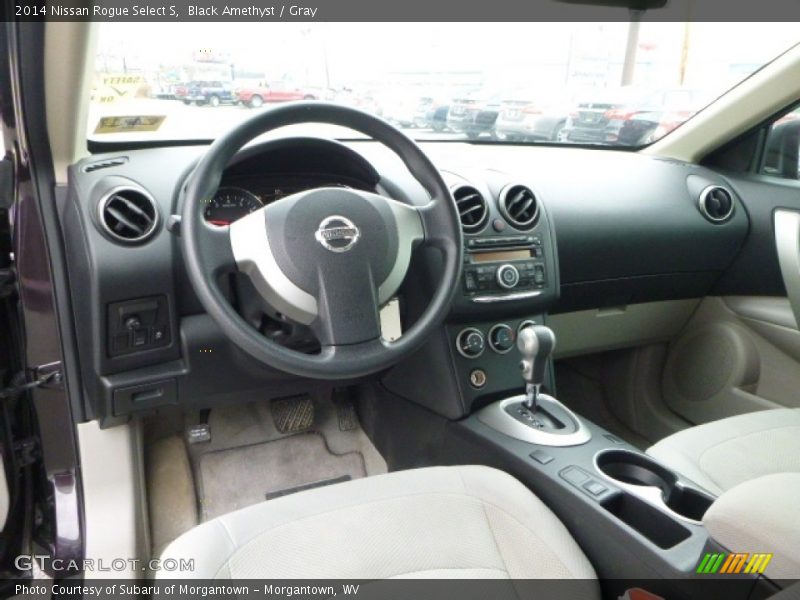 Black Amethyst / Gray 2014 Nissan Rogue Select S