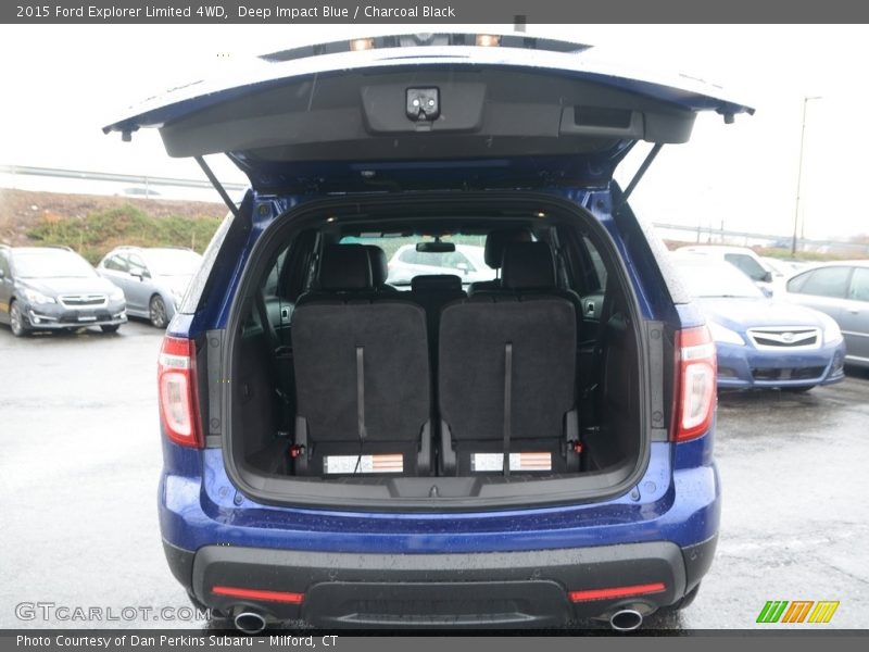 Deep Impact Blue / Charcoal Black 2015 Ford Explorer Limited 4WD