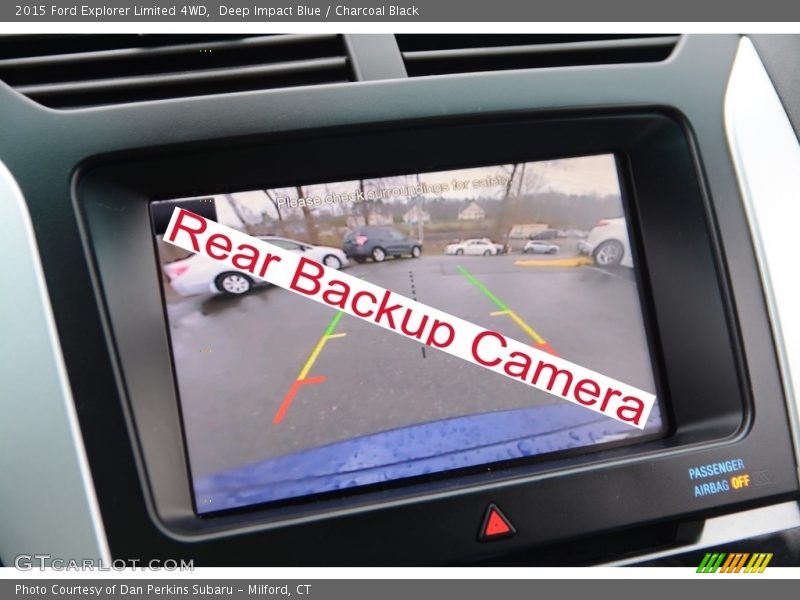 Deep Impact Blue / Charcoal Black 2015 Ford Explorer Limited 4WD