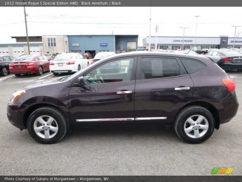 Black Amethyst / Black 2013 Nissan Rogue S Special Edition AWD