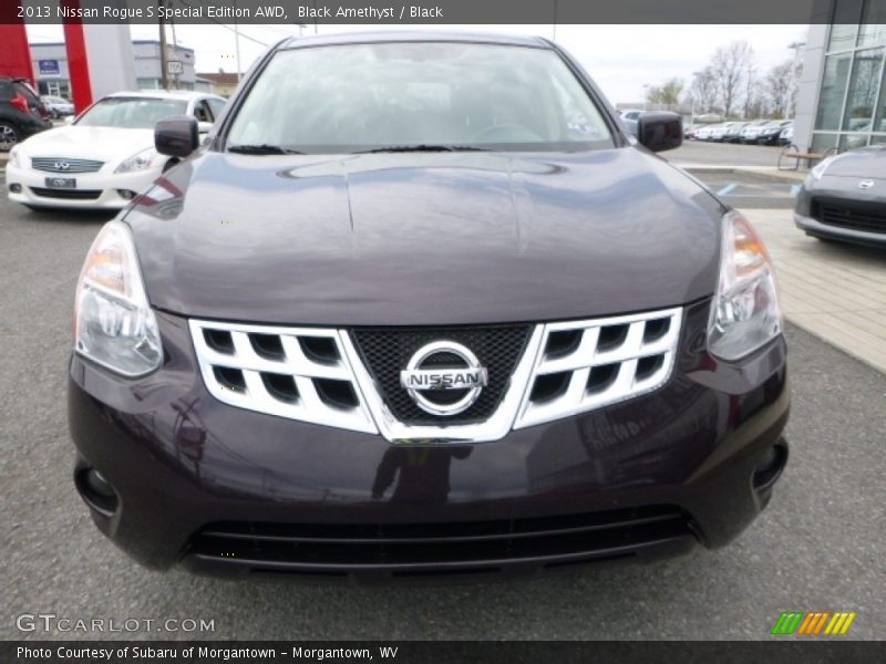Black Amethyst / Black 2013 Nissan Rogue S Special Edition AWD