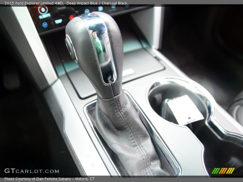 Deep Impact Blue / Charcoal Black 2015 Ford Explorer Limited 4WD