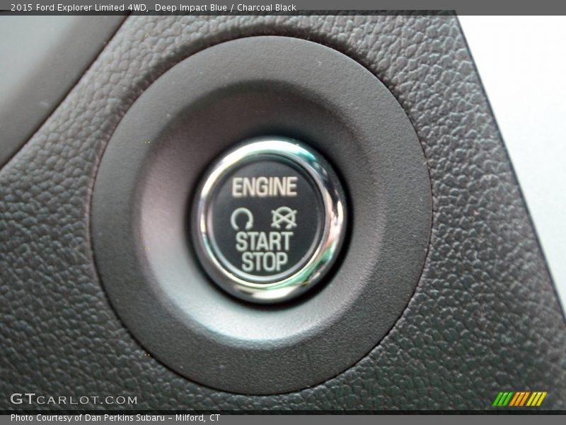 Deep Impact Blue / Charcoal Black 2015 Ford Explorer Limited 4WD