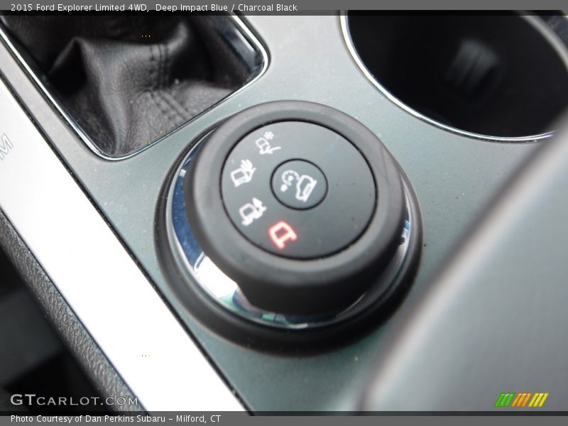 Deep Impact Blue / Charcoal Black 2015 Ford Explorer Limited 4WD