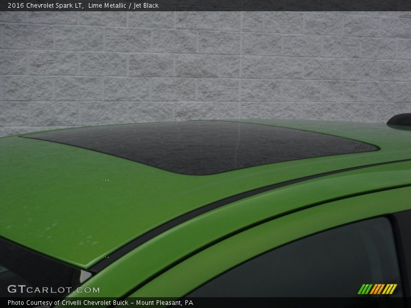 Lime Metallic / Jet Black 2016 Chevrolet Spark LT