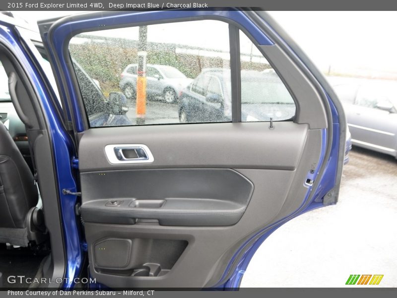 Deep Impact Blue / Charcoal Black 2015 Ford Explorer Limited 4WD