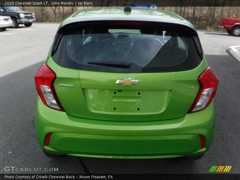 Lime Metallic / Jet Black 2016 Chevrolet Spark LT
