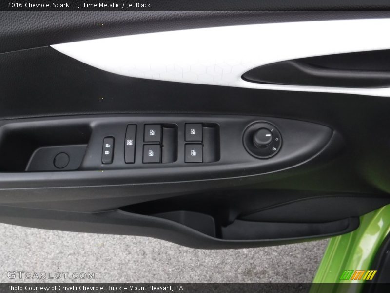 Lime Metallic / Jet Black 2016 Chevrolet Spark LT