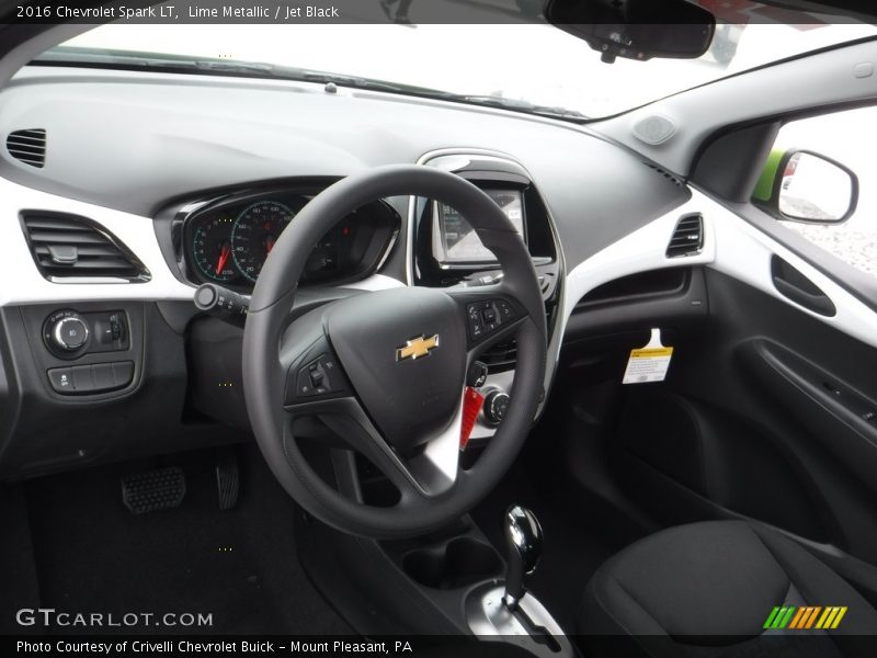 Lime Metallic / Jet Black 2016 Chevrolet Spark LT
