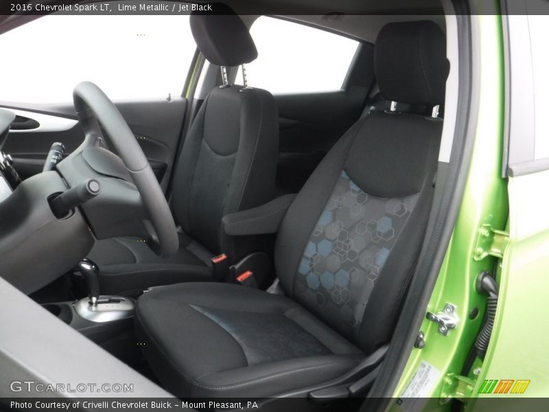 Lime Metallic / Jet Black 2016 Chevrolet Spark LT