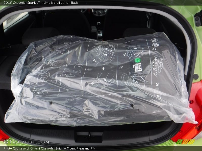 Lime Metallic / Jet Black 2016 Chevrolet Spark LT