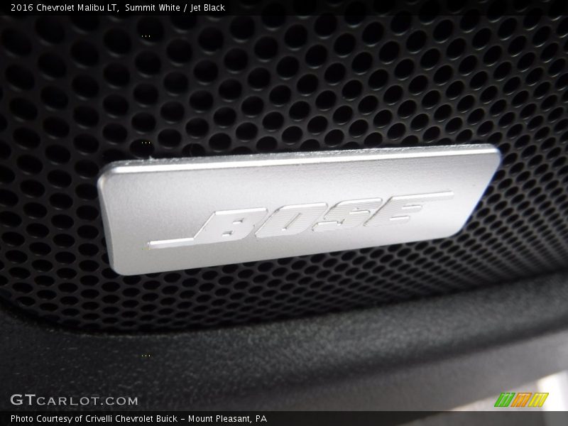 Summit White / Jet Black 2016 Chevrolet Malibu LT