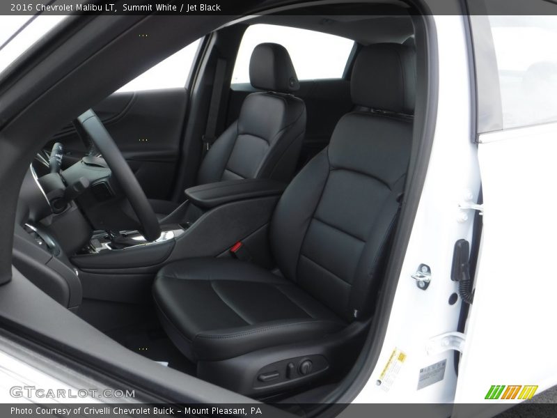 Summit White / Jet Black 2016 Chevrolet Malibu LT