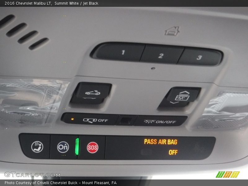Summit White / Jet Black 2016 Chevrolet Malibu LT