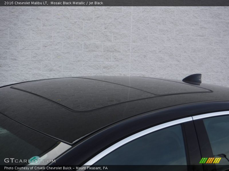 Mosaic Black Metallic / Jet Black 2016 Chevrolet Malibu LT