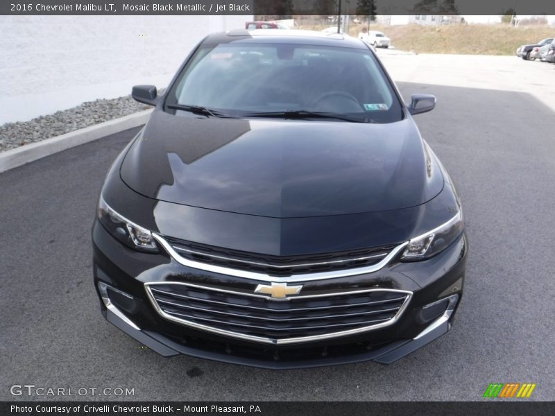 Mosaic Black Metallic / Jet Black 2016 Chevrolet Malibu LT