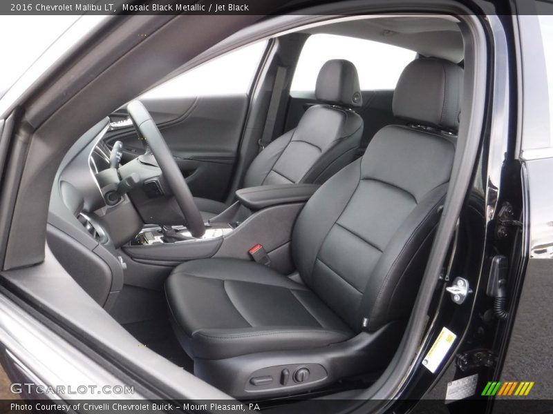 Mosaic Black Metallic / Jet Black 2016 Chevrolet Malibu LT