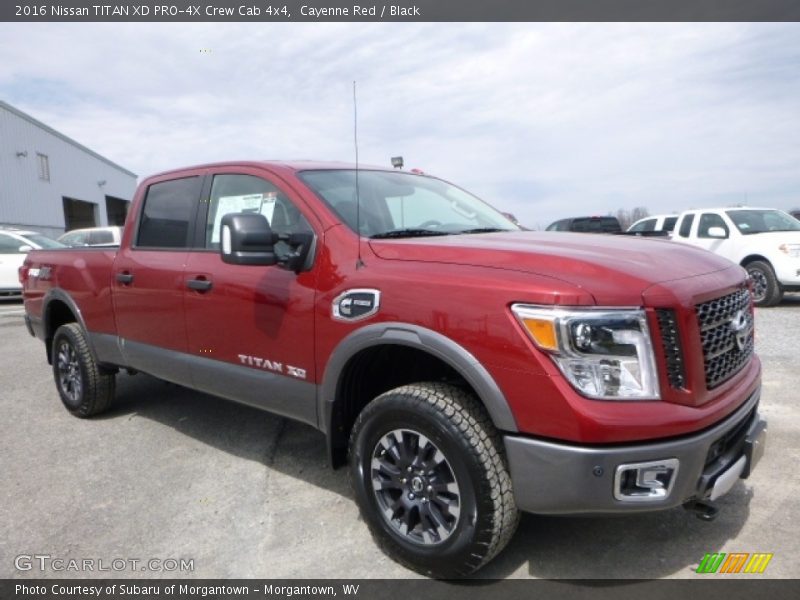 Front 3/4 View of 2016 TITAN XD PRO-4X Crew Cab 4x4