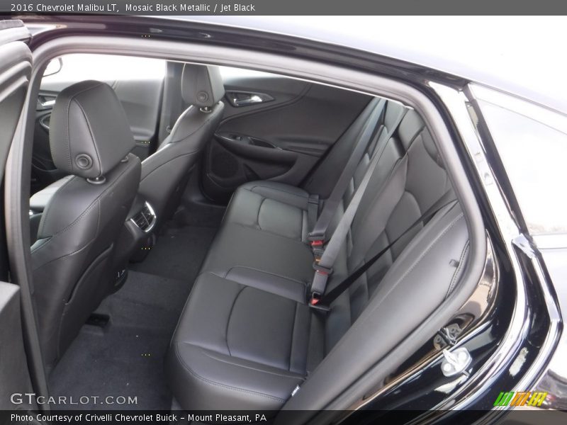 Mosaic Black Metallic / Jet Black 2016 Chevrolet Malibu LT