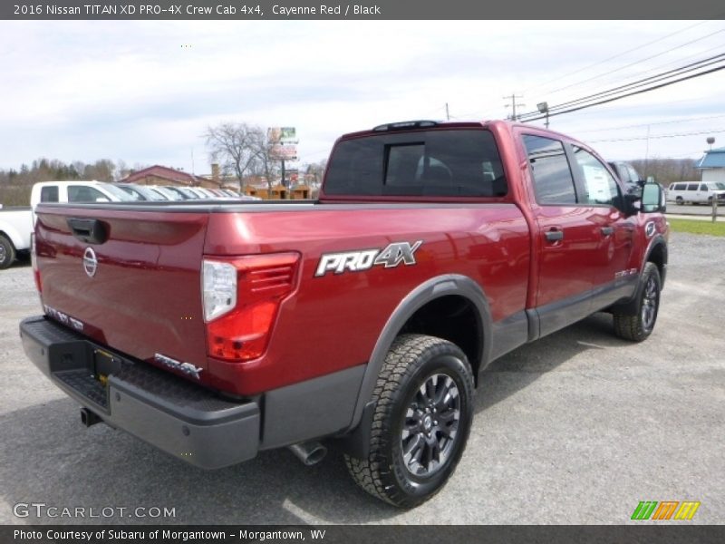  2016 TITAN XD PRO-4X Crew Cab 4x4 Cayenne Red