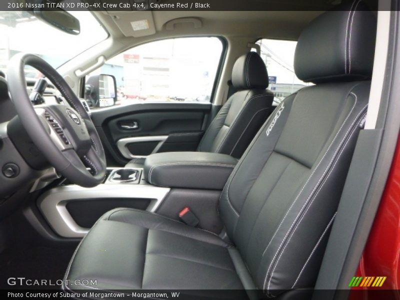 Cayenne Red / Black 2016 Nissan TITAN XD PRO-4X Crew Cab 4x4