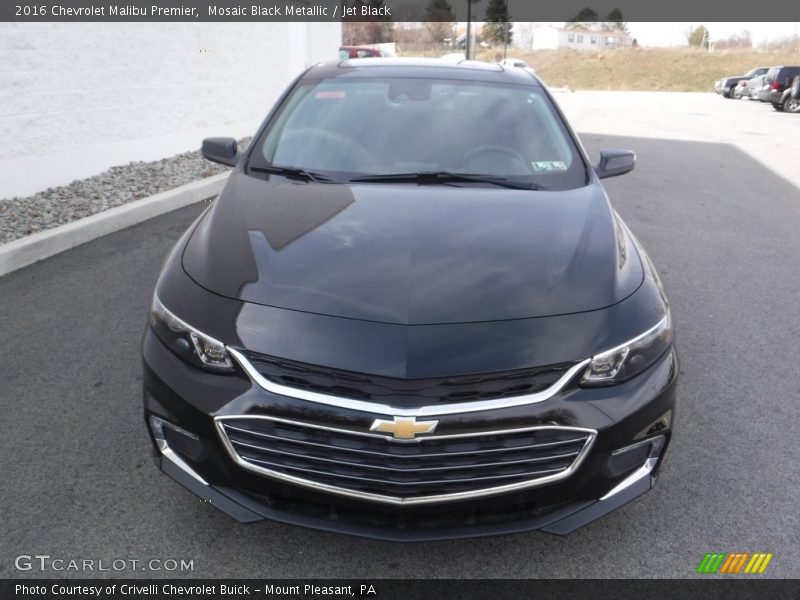 Mosaic Black Metallic / Jet Black 2016 Chevrolet Malibu Premier