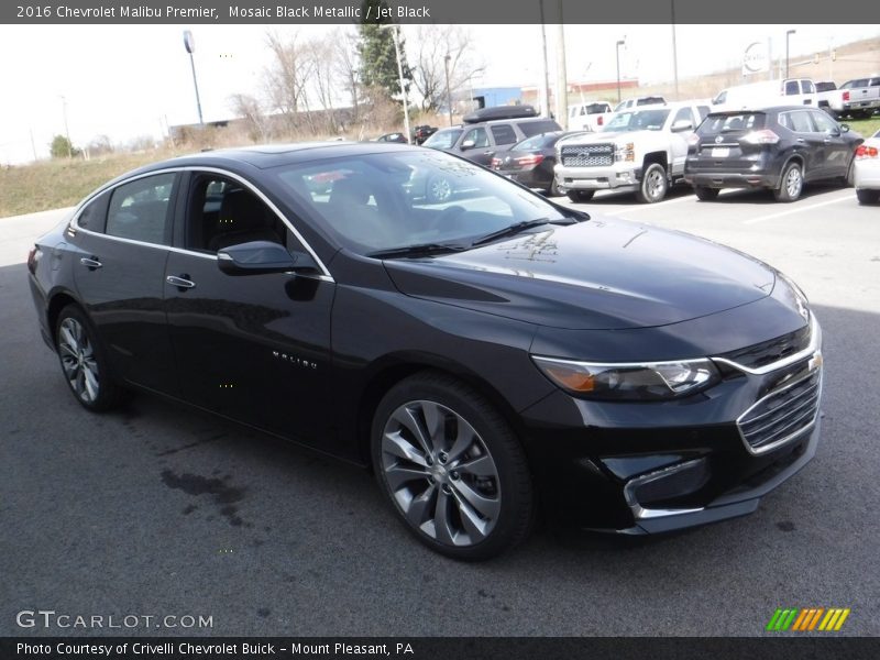 Mosaic Black Metallic / Jet Black 2016 Chevrolet Malibu Premier