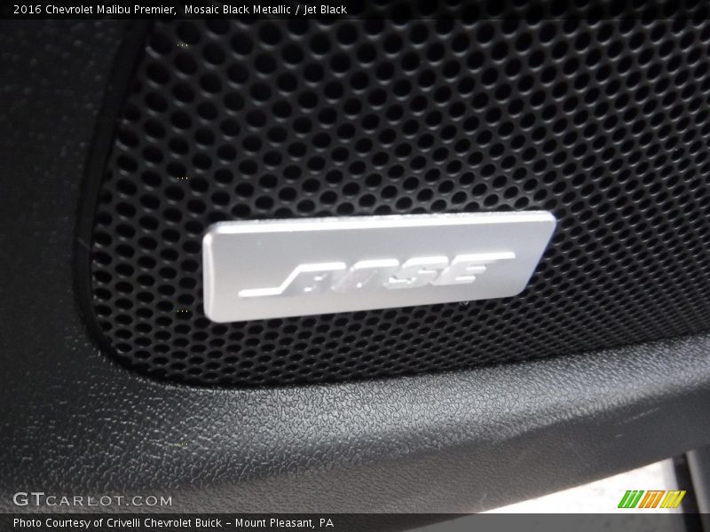 Mosaic Black Metallic / Jet Black 2016 Chevrolet Malibu Premier