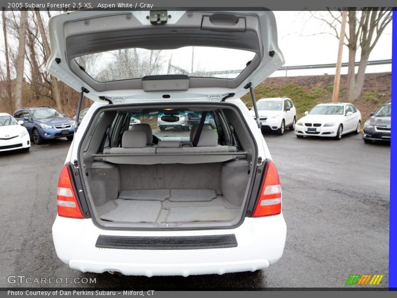 Aspen White / Gray 2005 Subaru Forester 2.5 XS