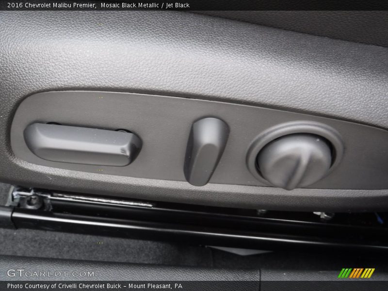 Mosaic Black Metallic / Jet Black 2016 Chevrolet Malibu Premier