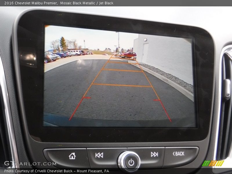 Mosaic Black Metallic / Jet Black 2016 Chevrolet Malibu Premier