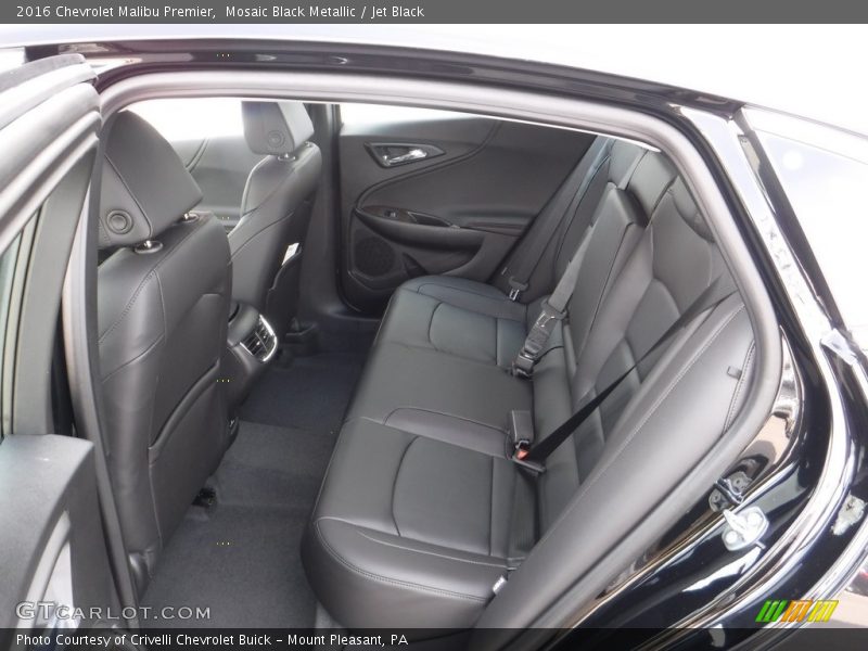 Rear Seat of 2016 Malibu Premier