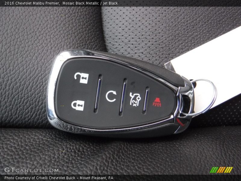 Keys of 2016 Malibu Premier