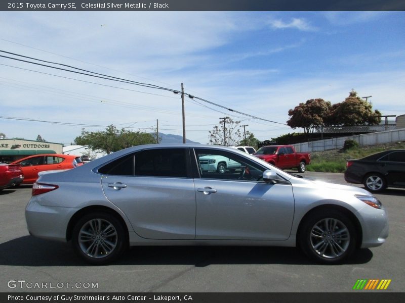 Celestial Silver Metallic / Black 2015 Toyota Camry SE