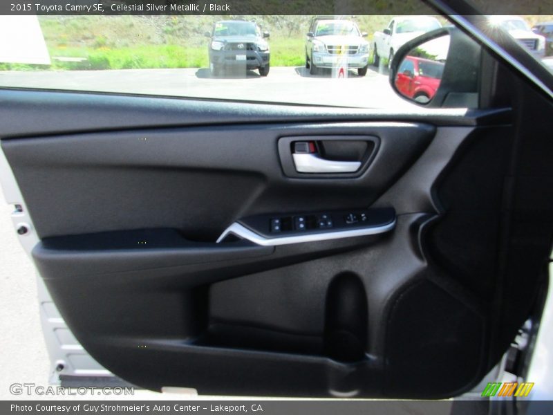 Celestial Silver Metallic / Black 2015 Toyota Camry SE